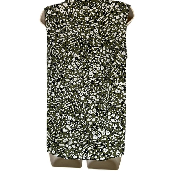 Liverpool Black and White Boxy Buttoned Blouse - Picture 4 of 8